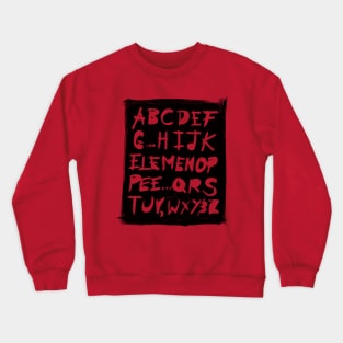 Alfabet Crewneck Sweatshirt